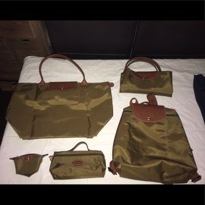 5 PIECE LONGCHAMP SET